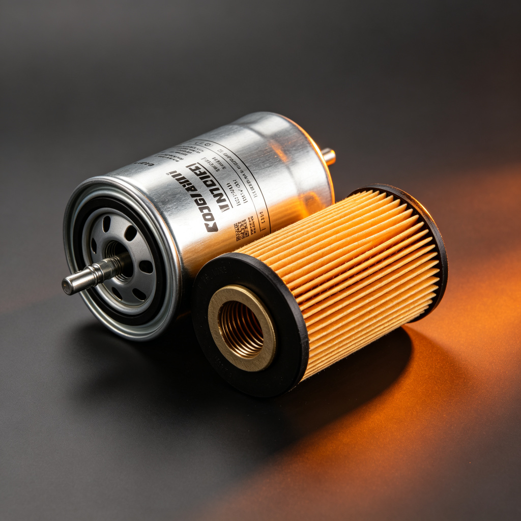 Fuel and oil filter cartridges
