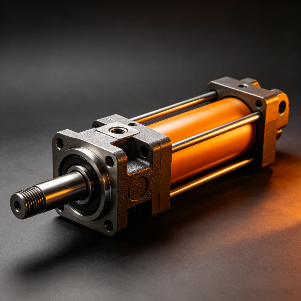 Hydraulic pump and cylinder for construction machinery